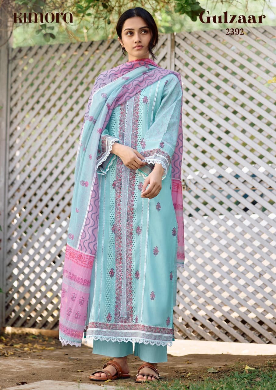 Kimora Gulzaar Vol 87 Cotton Embroidered Salwar Kameez Wholesale