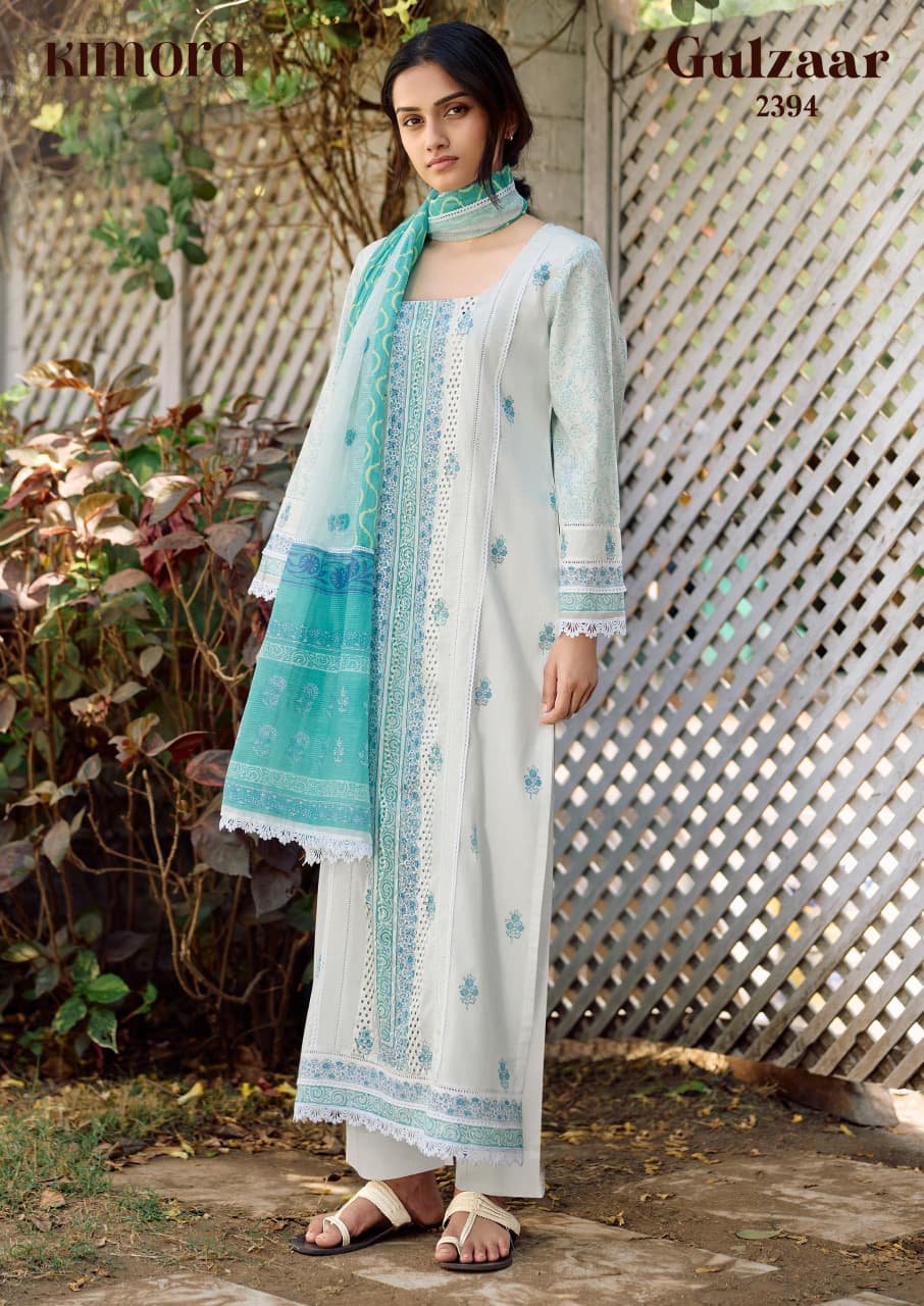 Kimora Gulzaar Vol 87 Cotton Embroidered Salwar Kameez Wholesale