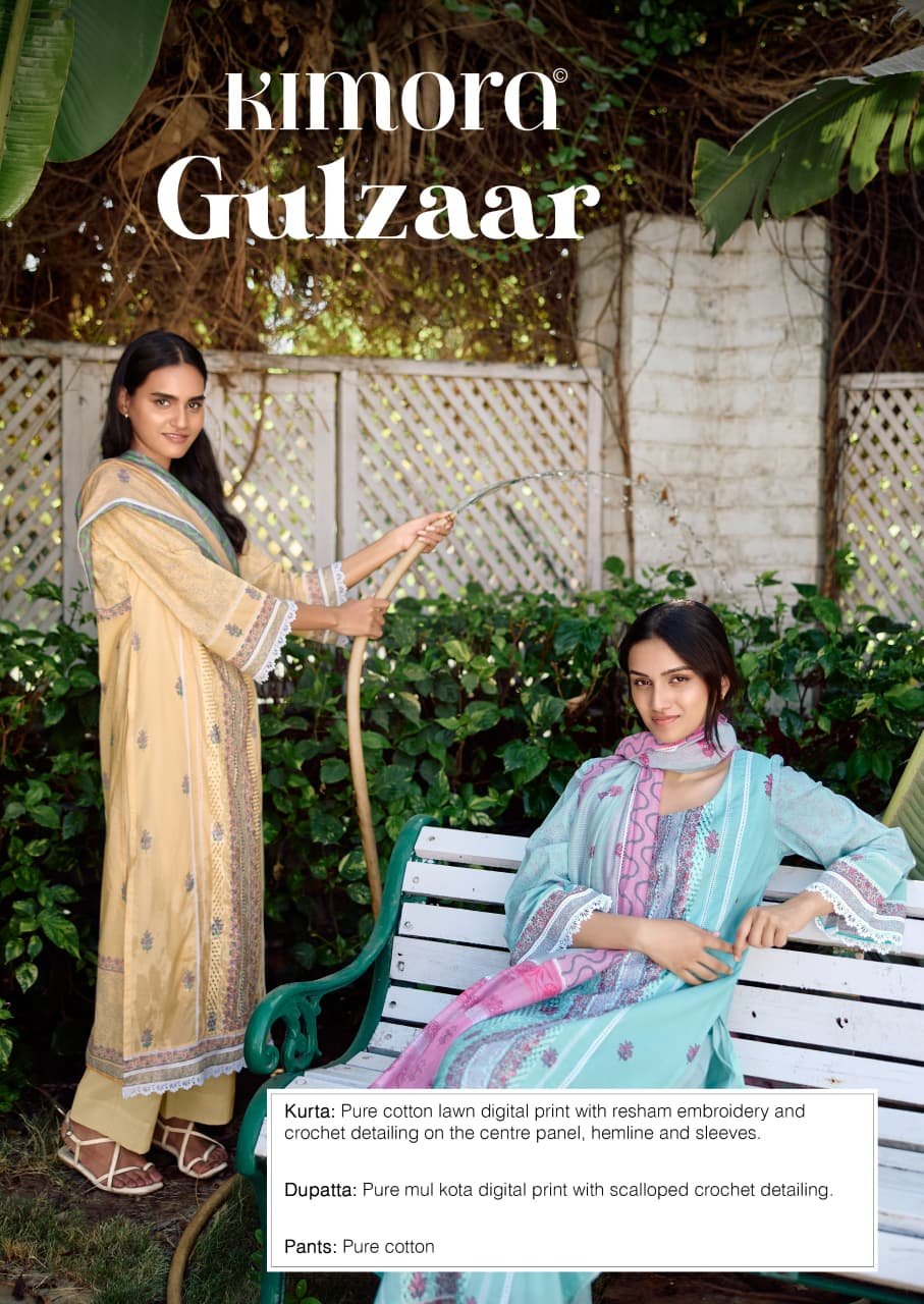 Kimora Gulzaar Vol 87 Cotton Embroidered Salwar Kameez Wholesale