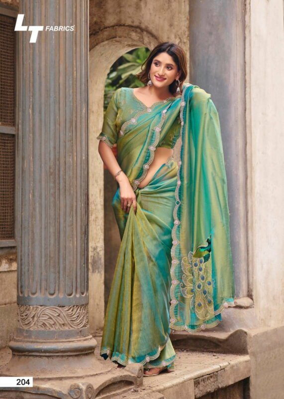 Stylish Lt Jimmy Vol 2 Pn Cloud Embroidered Saree Collection Wholesale 2026