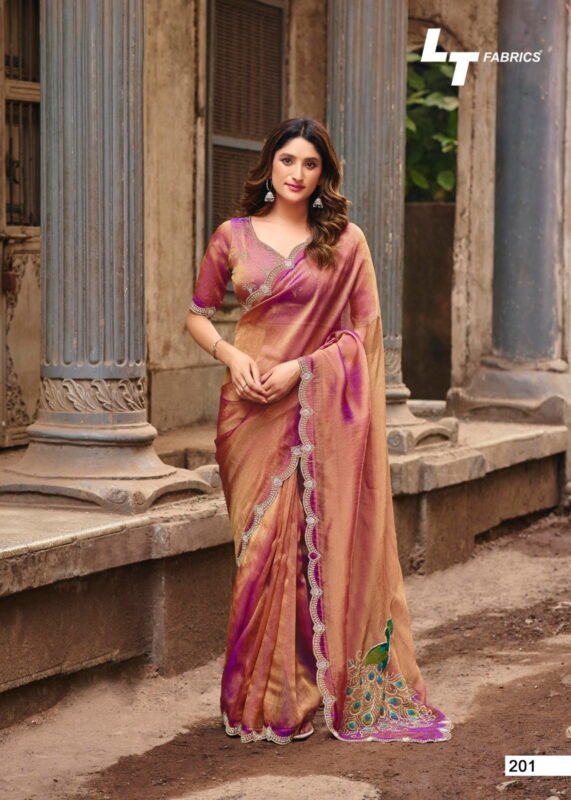 Stylish Lt Jimmy Vol 2 Pn Cloud Embroidered Saree Collection Wholesale 2026
