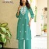 Beautiful Lucknowi Vol 2 By Passion Tree Cotton Dhabu Embroidery Work Kurti And Plazzo Collection Wholesale 2026