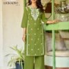 Beautiful Lucknowi Vol 2 By Passion Tree Cotton Dhabu Embroidery Work Kurti And Plazzo Collection Wholesale 2026