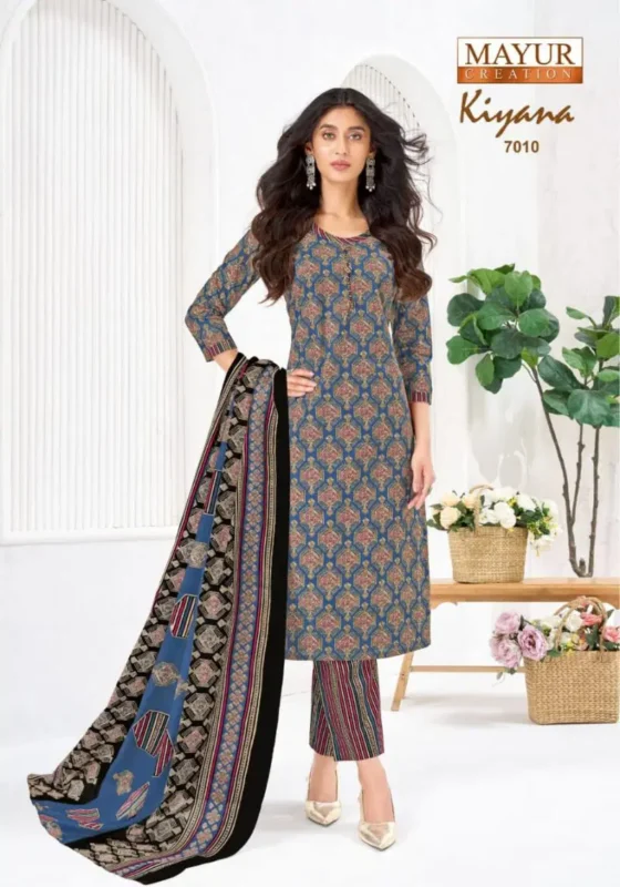 Beautiful Mayur Kiyana Vol 7 Cotton Printed Dress Material Collection Wholesale 2026