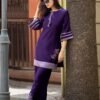 Beautiful Mittoo Marine Life Viscose Weaving Thread Work Co Ord Set Collection Wholesale 2026