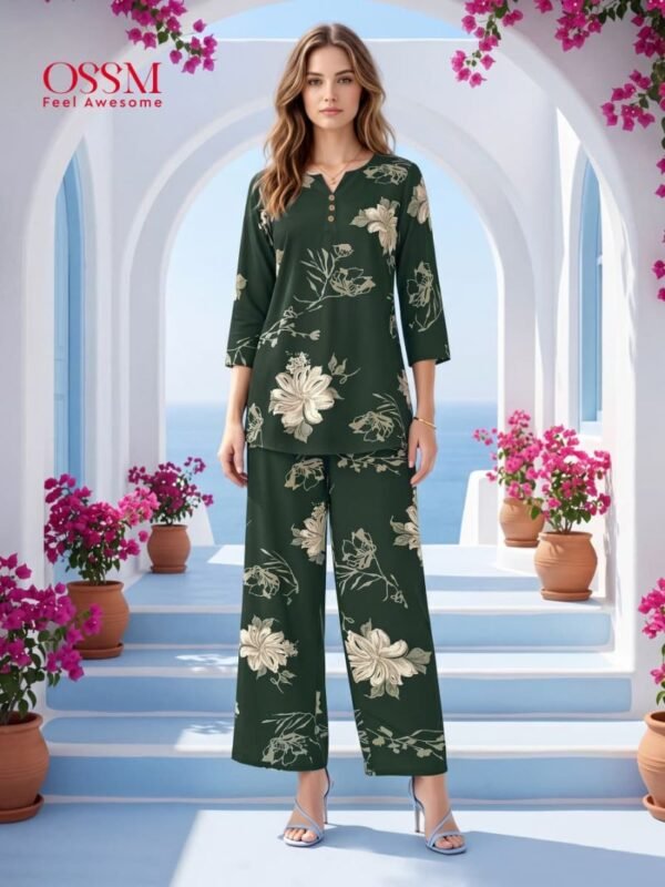Buy Ossm Glamour 201 To 206 Reyon Discharge Print Co Ord Set Collection Wholesale 2026