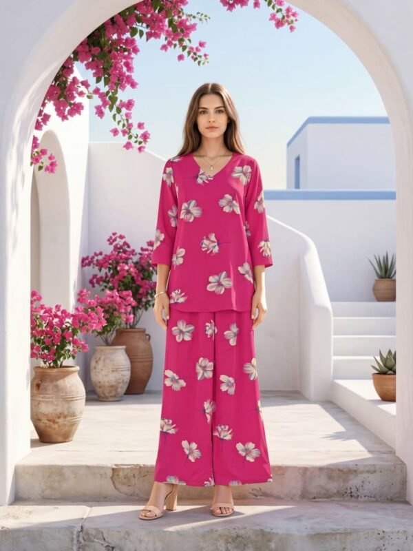 Buy Ossm Glamour 201 To 206 Reyon Discharge Print Co Ord Set Collection Wholesale 2026