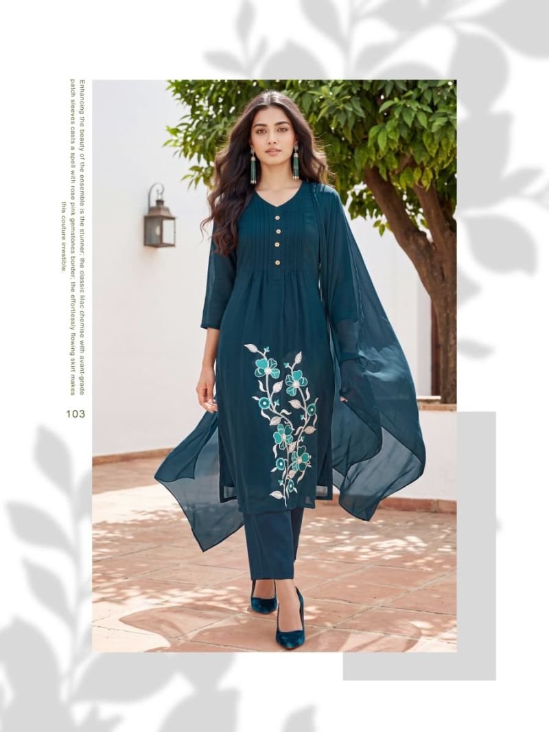 Launching Ossm Sargam Cotton Embroidered Kurti With Bottom Dupatta Wholesale 2026