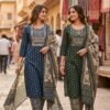Launching Ossm Style 183 A And B Cotton Printed Kurti With Bottom Dupatta Wholesale 2026