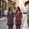 Stylish Ossm Style 259 A TO C Rayon Discharge Printed Kurti With Bottom Wholesale 2026