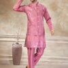 Buy Outluk Wedding 49 Viscos Embroidery Worked Kurta With Koti Pajama Collection Wholesale 2026