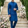 Stylish Outluk Wedding 52 Satin Silk Embroidered Kurta With Koti Pajama Collection Wholesale 2026