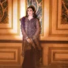 Beautiful C585 1423 Chinnon Silk Hand Embroidery Work Pakistani Sharara Suit 2026