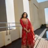 Deepika 1598 Georgette Sequnce Work Bollywood Anarkali Gown Set