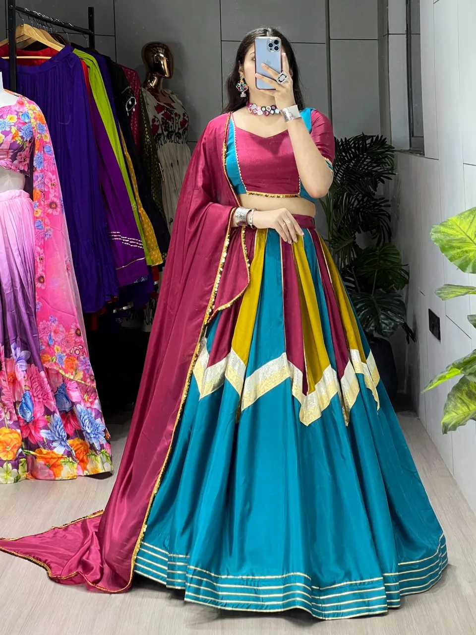 WMT 8208 Chinon Navratri Chaniya Choli