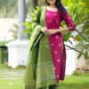 FFD Art Silk Weaving Work Readymade Dress Collection