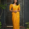 SS180 Hiran Lichi Silk Jacquard Party Wear Saree Online Shopping