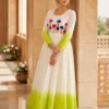 Stylish Moni 1263 Georgette Embroidery Thread Work Trending Gown 2026