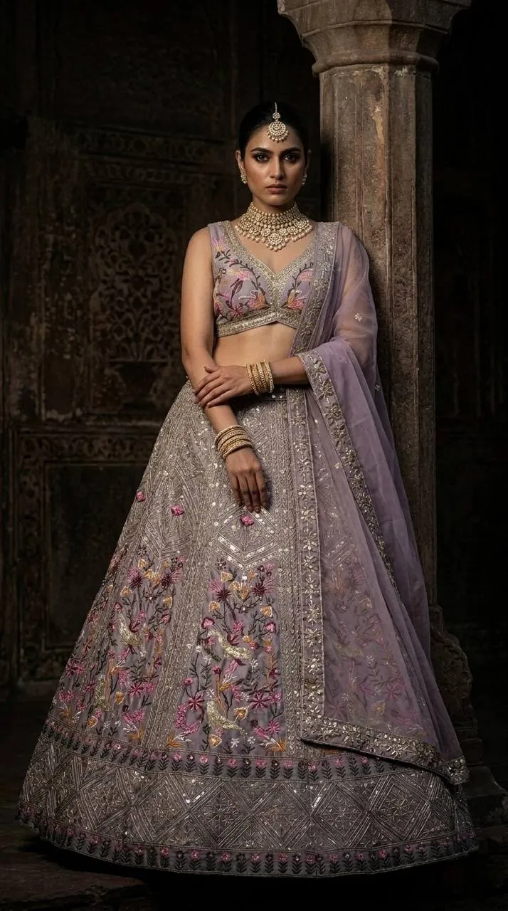 SBD 1615 Georgette Embroidery Work Party Wear Lehenga Choli