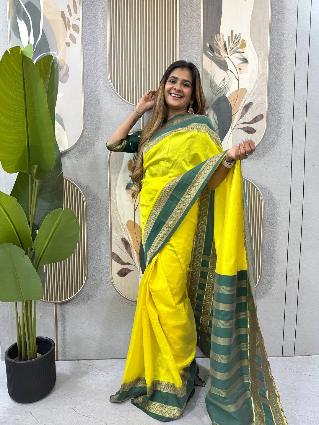 SGT 241 Mysore Silk Jacquard Organza Saree Manufacturers in Surat