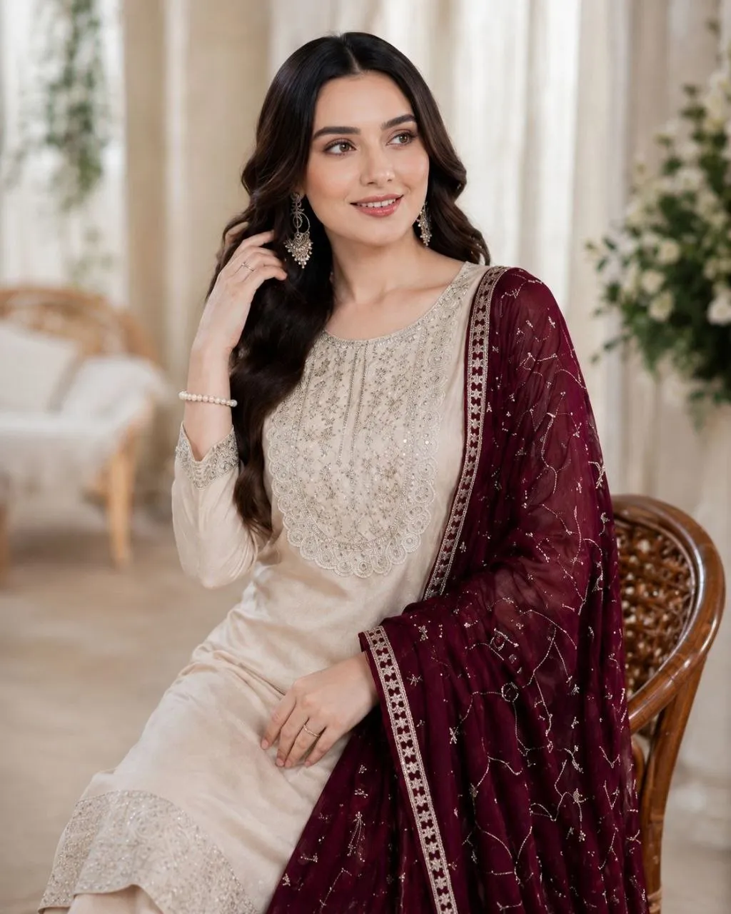 Latest Beauty J 1022 Roman Silk Embroidery Designer Party Wear Readymade Dress 2026