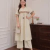 RM Cotton Embroidery Long Kurti Pant Wholesale Market in Surat