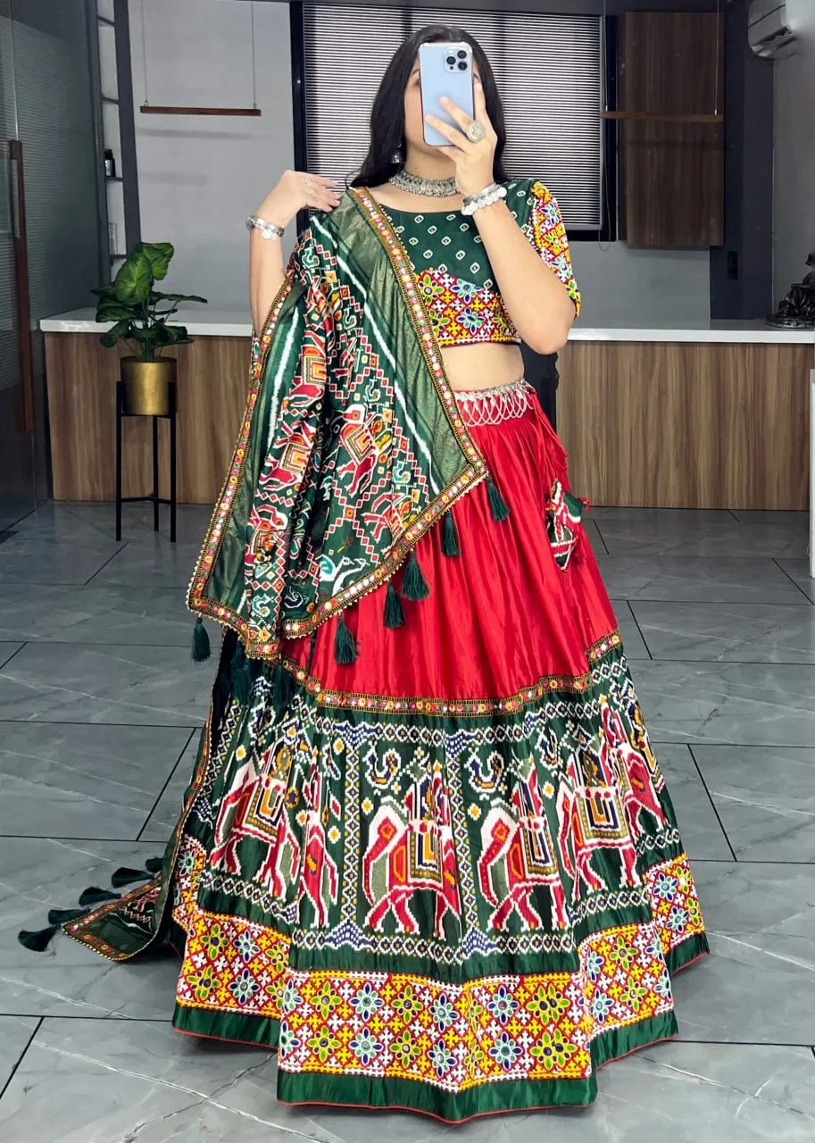 WMT 8018 Dola Silk Patola Paithni Printed Tranding Navratri Collection For Women