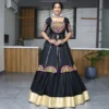 WMT 8052 Silk Printed Gamthi Work Navratri Collection