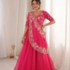 Launching Madhuri 191 Crunshi Embroidery Sequence Work Ready To Wear Saree Online 2026