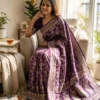 Madhuri 1104 Lichi Silk Wedding Wear Banarasi Saree