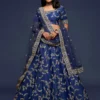 Zeel 7805 Art Silk Embroidery Work Lehenga Choli Wholesale Surat