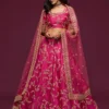 Zeel 7806 Art Silk Zari Thread Work Pink Lehenga Choli Exporter in India