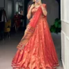 Beautiful WMN 2021 Shimmer Zari Weaving Work Lehenga Choli Collection 2026