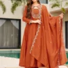 LFK 1001 Vichitra Party Wear Gown Wholesale Market in Mumbai