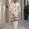 Kiara Cotton Crochet Sequence Work Printed Festival Kurta Pyjama Suplier Online Shopping