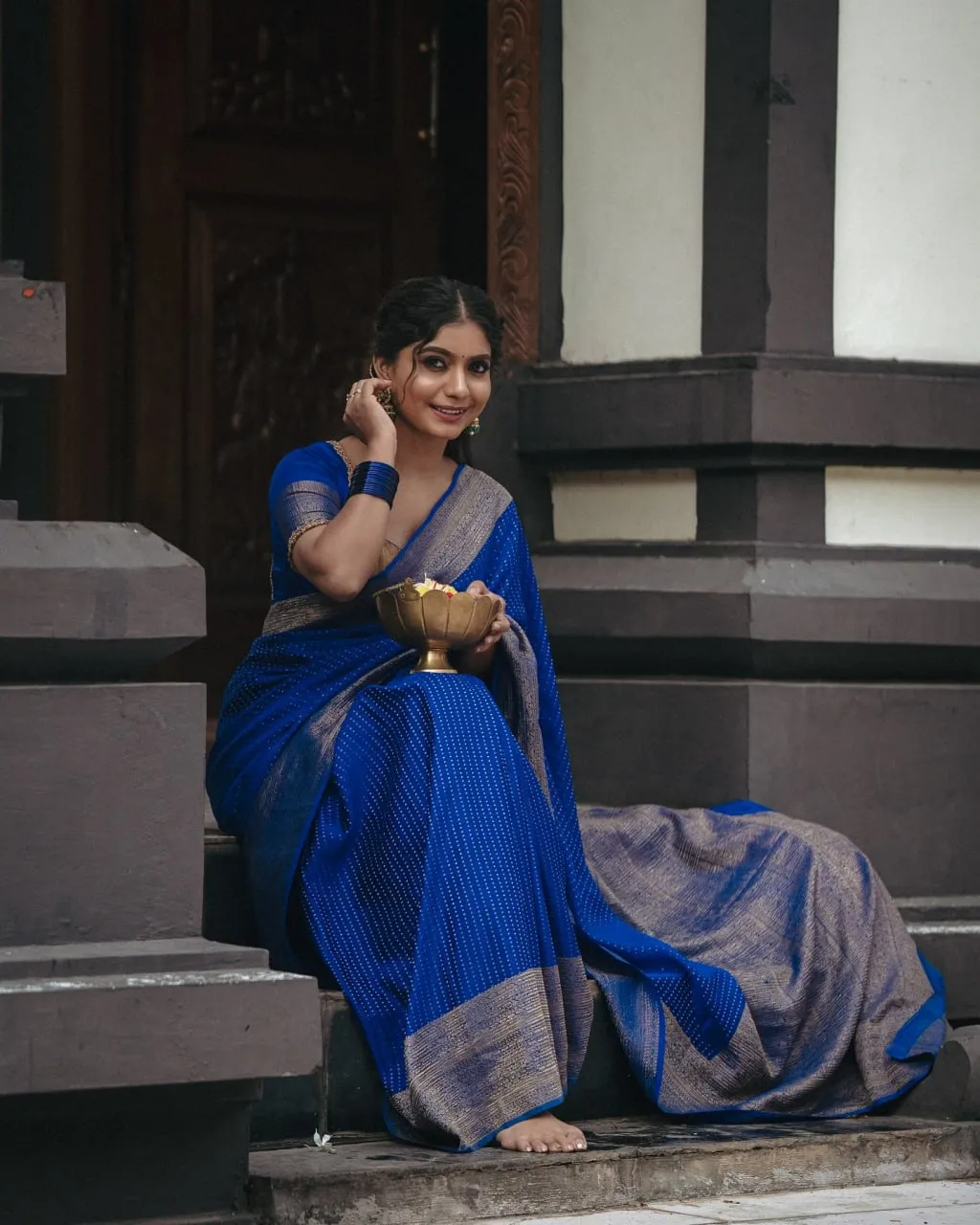 Beautiful LFK 5327 Silk Jacquard Zari Work Wedding Banarasi Saree Wholesale Market Surat 2026
