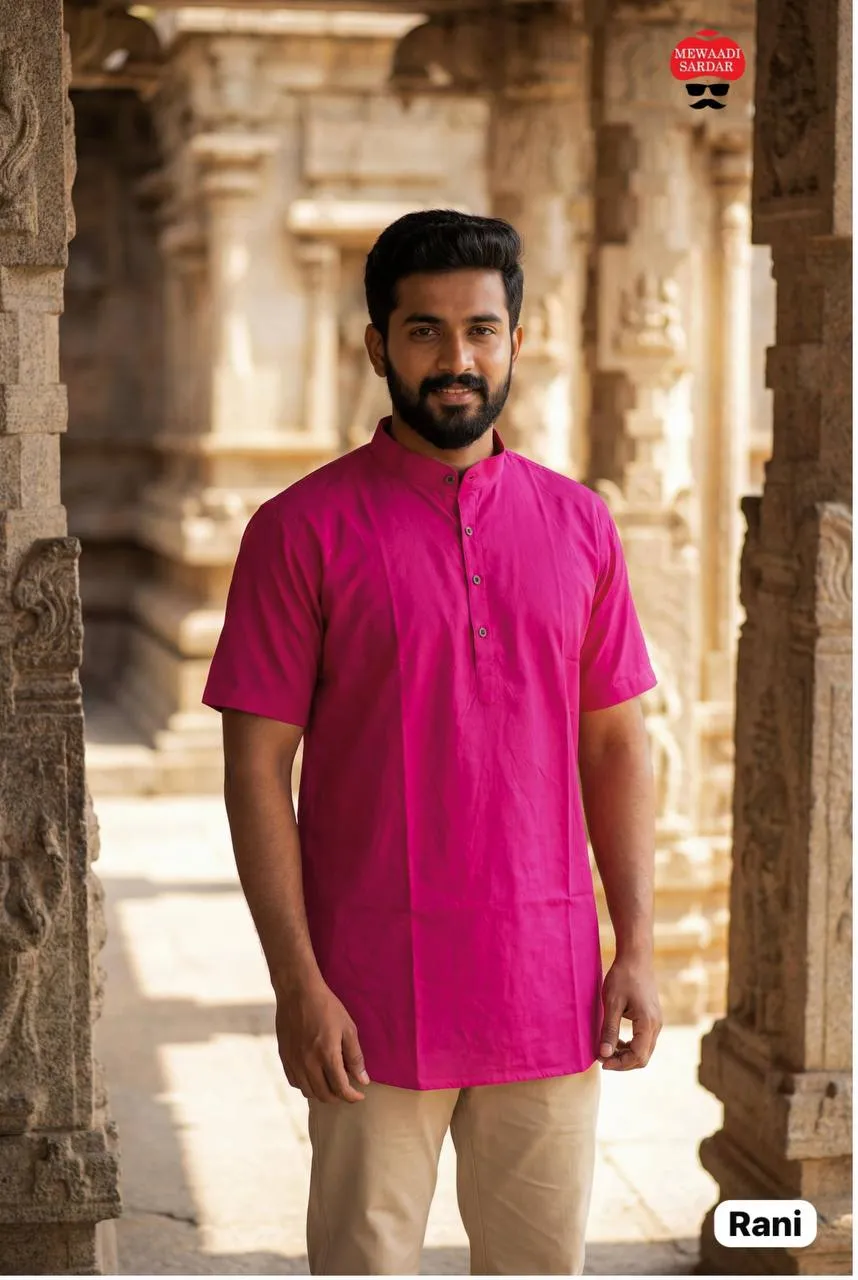 Lekha LI Culture Pattu Silk Daily Wear Short Kurta Collection