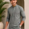 Lekha LI Chikankari Rayon Chikan Work Stylish Short Kurta