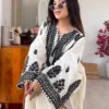Sabina 5349 Rayon Butti Silk Embroidery Work Trending Kurti Palazzo