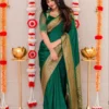 LFK 5333 Silk Zari Work Trending Banarasi Party Wear Saree