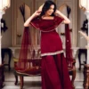Sabina 5250 Georgette Mirror Work Party Wear Sharara Suit Manufacturers in India
