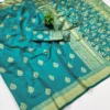 Latest LFK 5334 Soft Silk Banarasi Zari Jacquard Work Saree Collection 2026