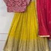 RBC 401 Georgette Thread Sequence Work Designer Lehenga Choli