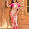 Rani 6084 Lichi Silk Cloth Jacquard Work Party Wear Saree Wholesale