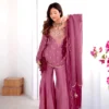 Sabina 852 Simar Silk Embroidery Trending Party Wear Designer Top Gharara