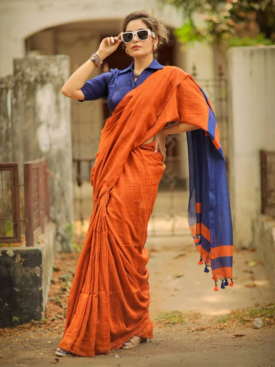 Rani 285 Lilan Cotton Party Wear Saree Wholesale Market