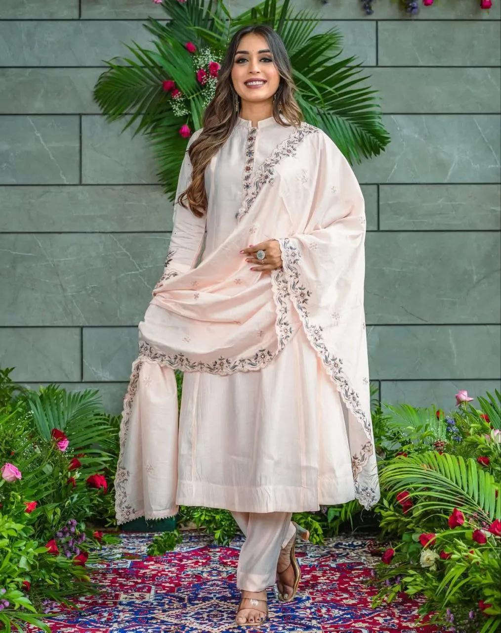 ATQ Muslin Cotton Embroidery Festival Readymade Dress Manufacturers in India