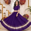 ATQ Reyon Cotton Gota Patti Work Chaniya Choli Navratri Collection