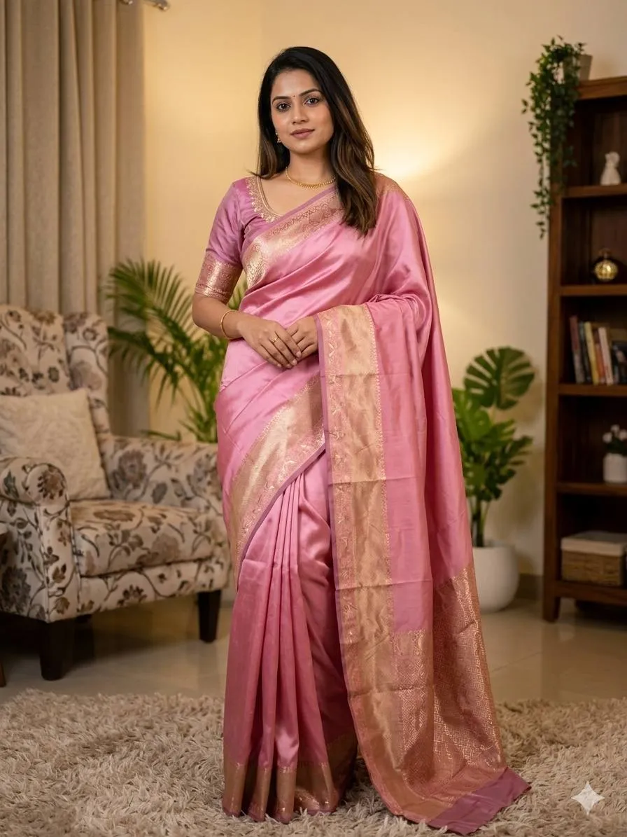 Laxmi 1107 Lichi Silk Banarasi Festival Saree Wholesale