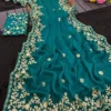 Kusum 827 Apexa Fandy Chiffon Zari Thread Work Festival Saree
